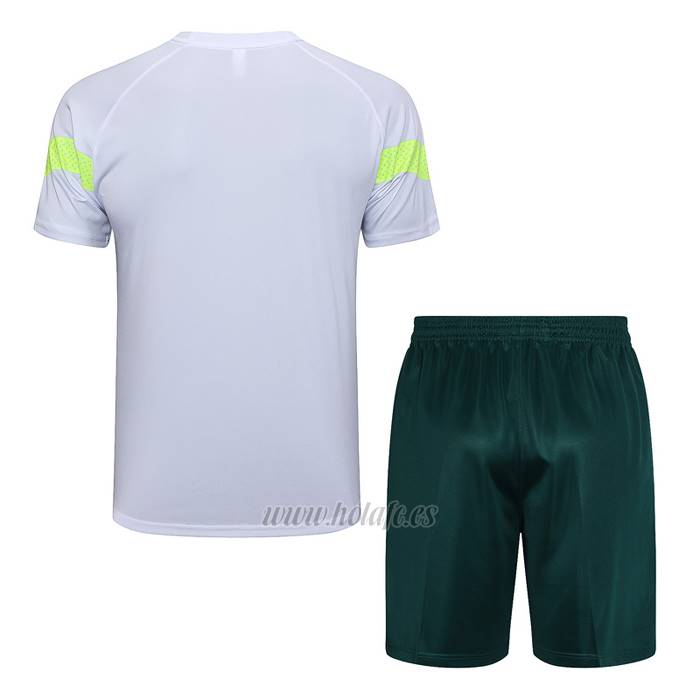 Chandal del Palmeiras Manga Corta 2023-2024 Blanco - Pantalon Corto